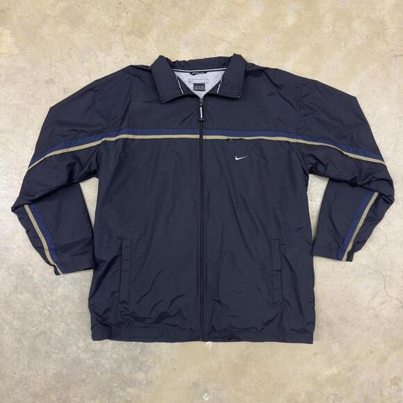 2000’s Nike‎ Navy Blue Windbreaker Jacket - Picture 1 of 3